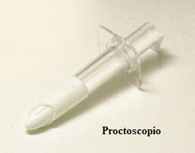 Il proctoscopio o anoscopio